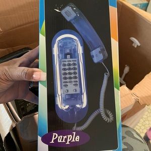 New in box purple neon phone